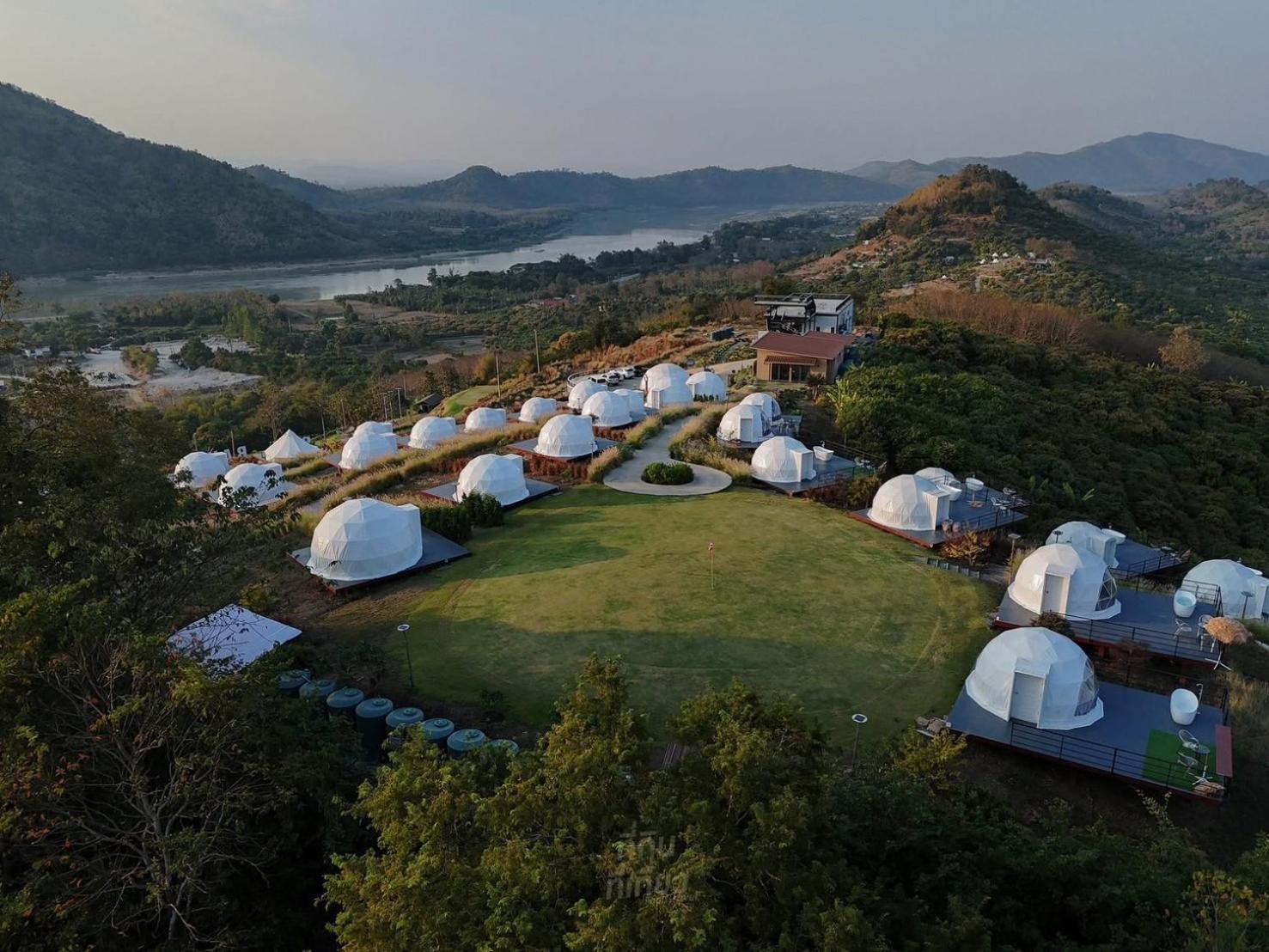 สกายเบย์ เชียงคาน Hotel Pha Baen Eksteriør billede